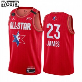 NBA Los Angeles Lakers Trikot LeBron James 23 2020 All-Star Jordan Brand Rot Swingman - Kinder